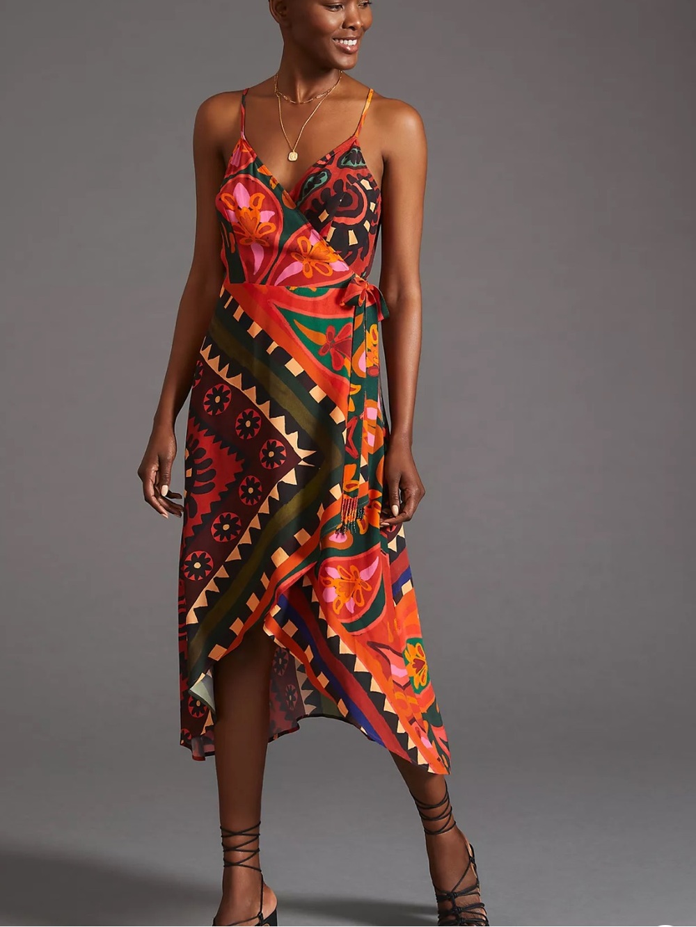 Farm Rio Hanky Wrap Dress